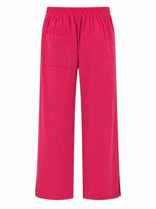 Calça Like Leather Acabamento Fit