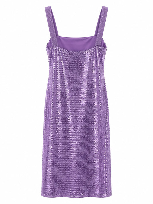 Slip Dress Jane Bordado em Brilho
