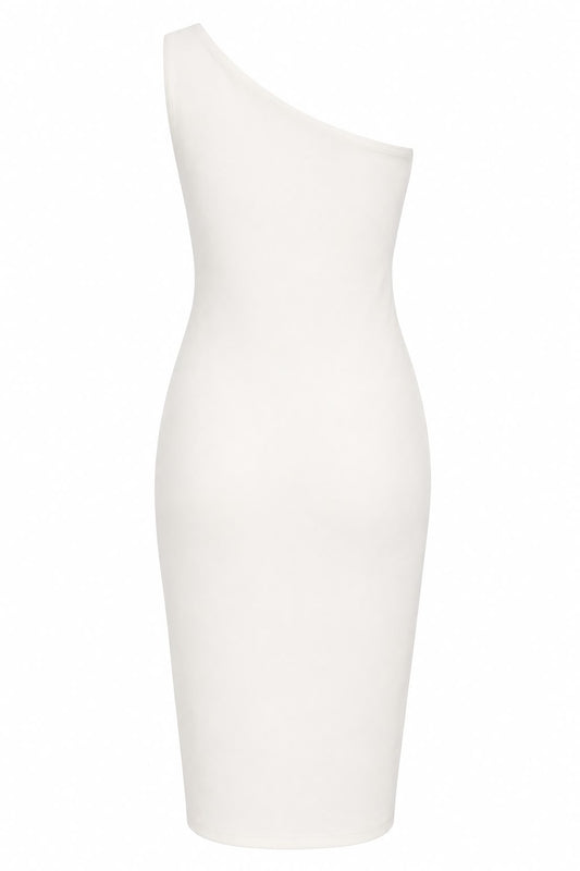Vestido Curto com Floral no Busto