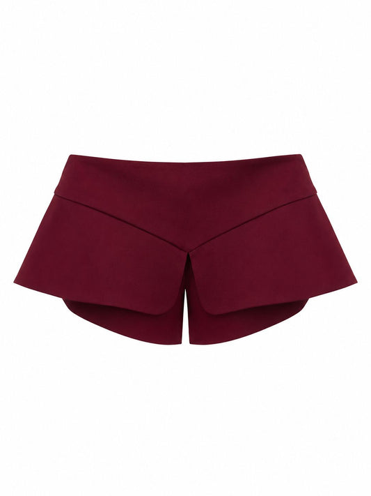 Cinto feminino peplum da marca Aluase, com detalhe de tecido e acabamento elegante, usado na cintura para realçar o look.