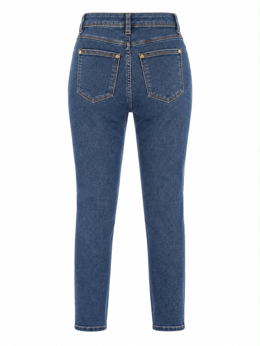 Calça Jeans Escura Skinny
