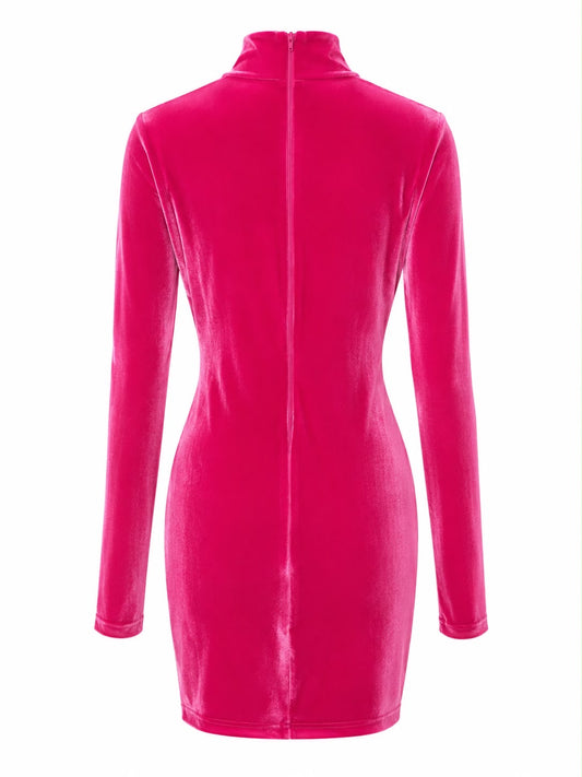 Vestido Veludo Chicago Luminancia