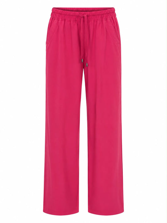 Calça Like Leather Acabamento Fit