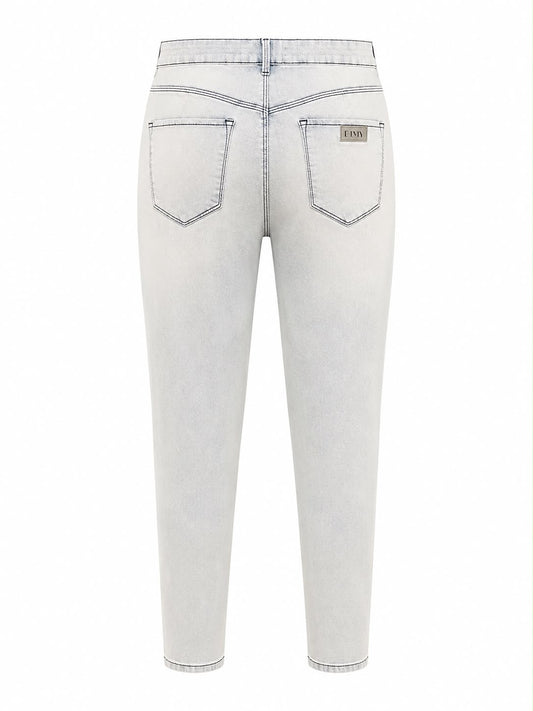 Calça Jeans Lavagem Clara Skinny