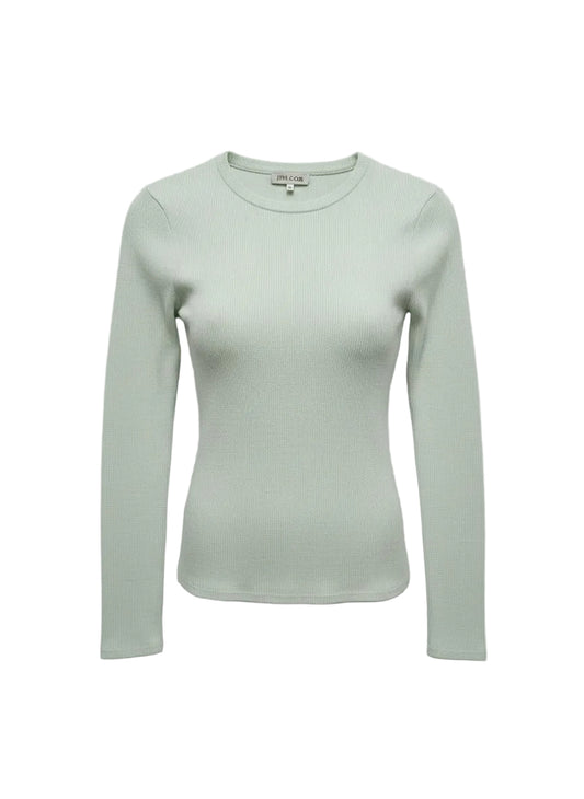 Blusa De Tricot Transparencia Rib