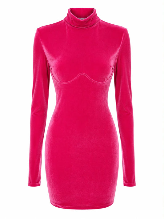 Vestido Veludo Chicago Luminancia