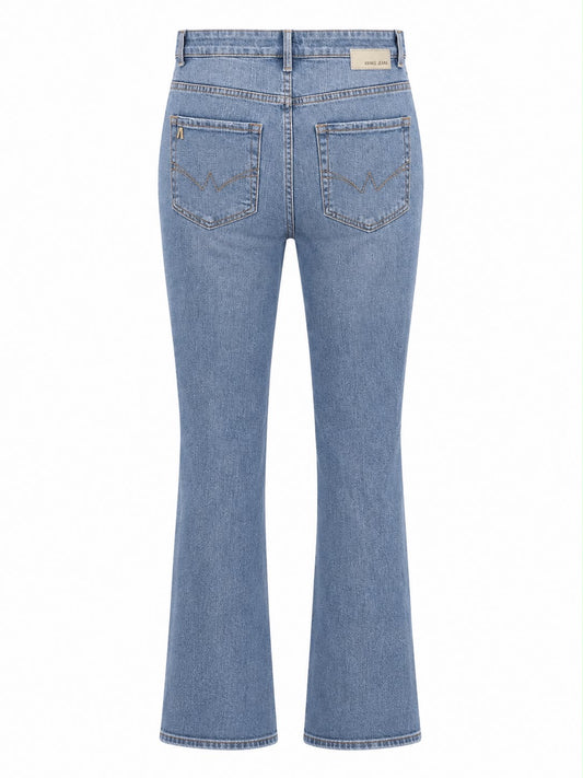 Calça Skinny Jeans com Fenda na Lateral