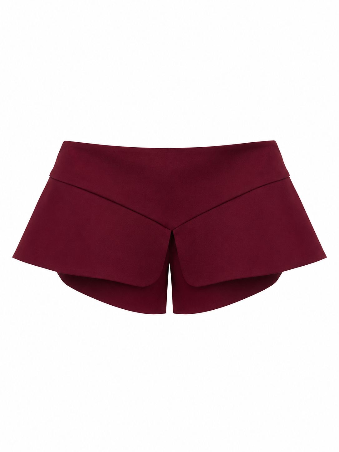 Cinto feminino peplum da marca Aluase, com detalhe de tecido e acabamento elegante, usado na cintura para realçar o look.