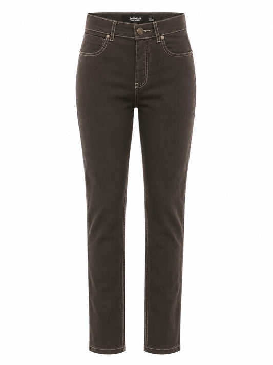 Calça Skinny com Pesponto Contraste