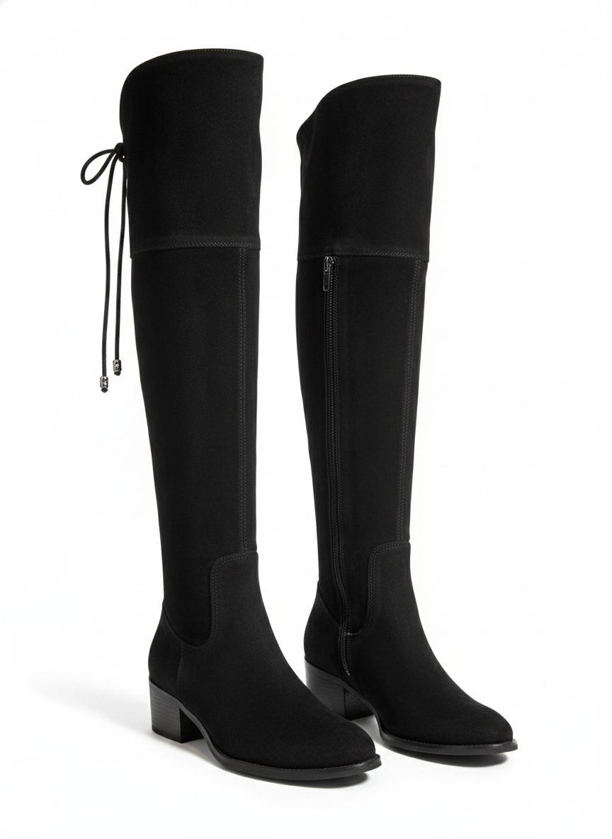 Bota  Cano Longo  Nobuck