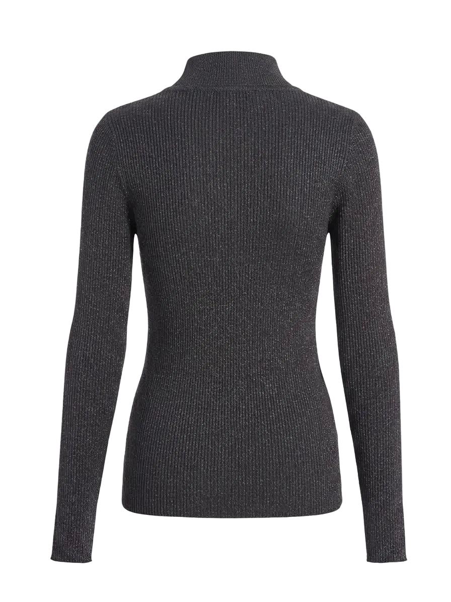 Blusa Lurex Manga Longa