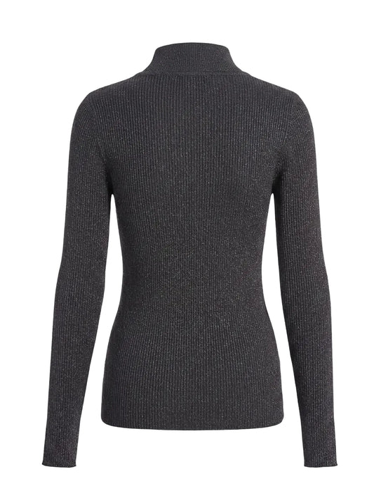 Blusa Lurex Manga Longa