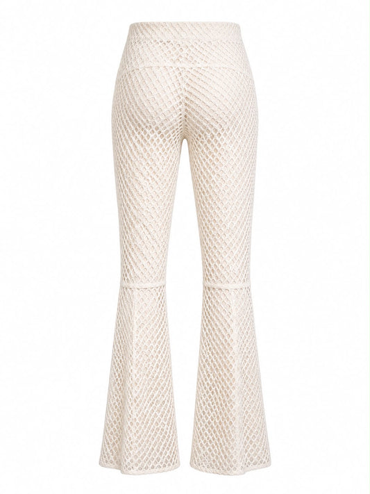 Calça De Renda Pantalona
