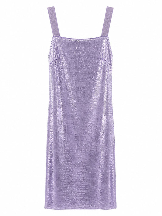 Slip Dress Jane Bordado em Brilho