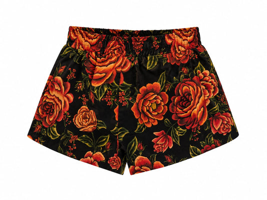 Short Samba Canção Farm Rosalia em algodão, com detalhes delicados e confortável, ideal para o uso diário.