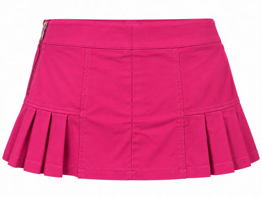 Mini Saia Couro