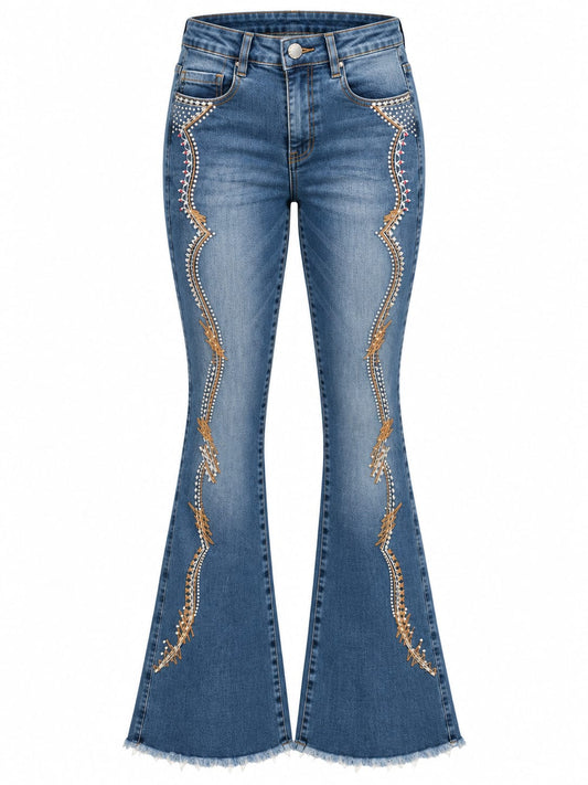 Calça Jeans Flare Sierra