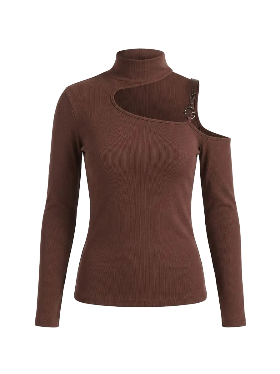 Blusa Alça Couro Eco WL
